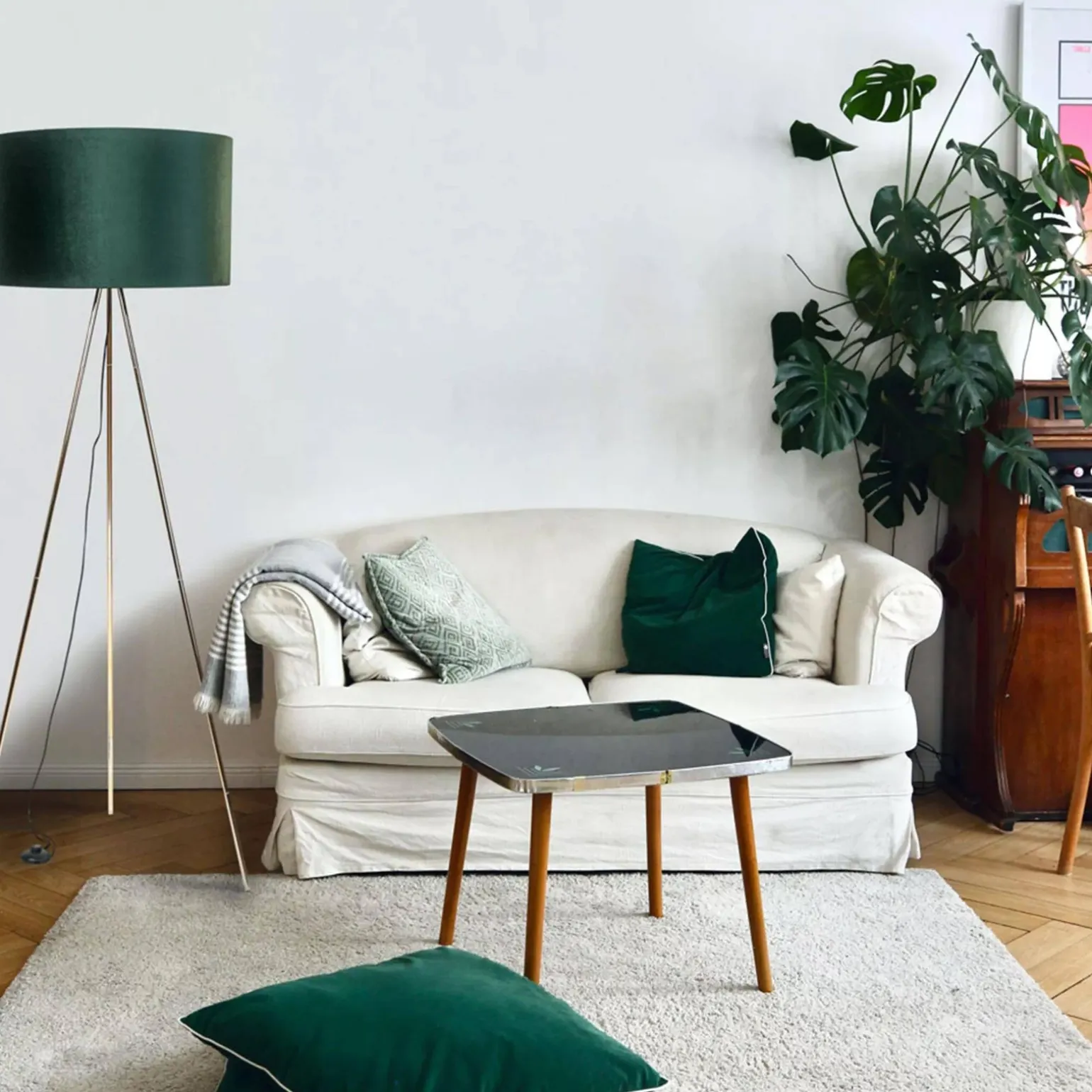 Lampa podłogowa INGA (H06-GD-GR) - Zuma Line