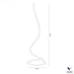 Lampa Podłogowa LIGHT LINE (0092.50.CR DIM) - Vivida