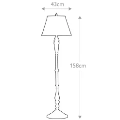Lampa podłogowa Lincolndale (FE-LINCOLNDALE-FL) - Elstead Lighting