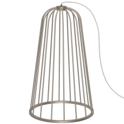 Lampa podłogowa no. moon A F - Platyna mat (1000 mm) (2008) - Shilo