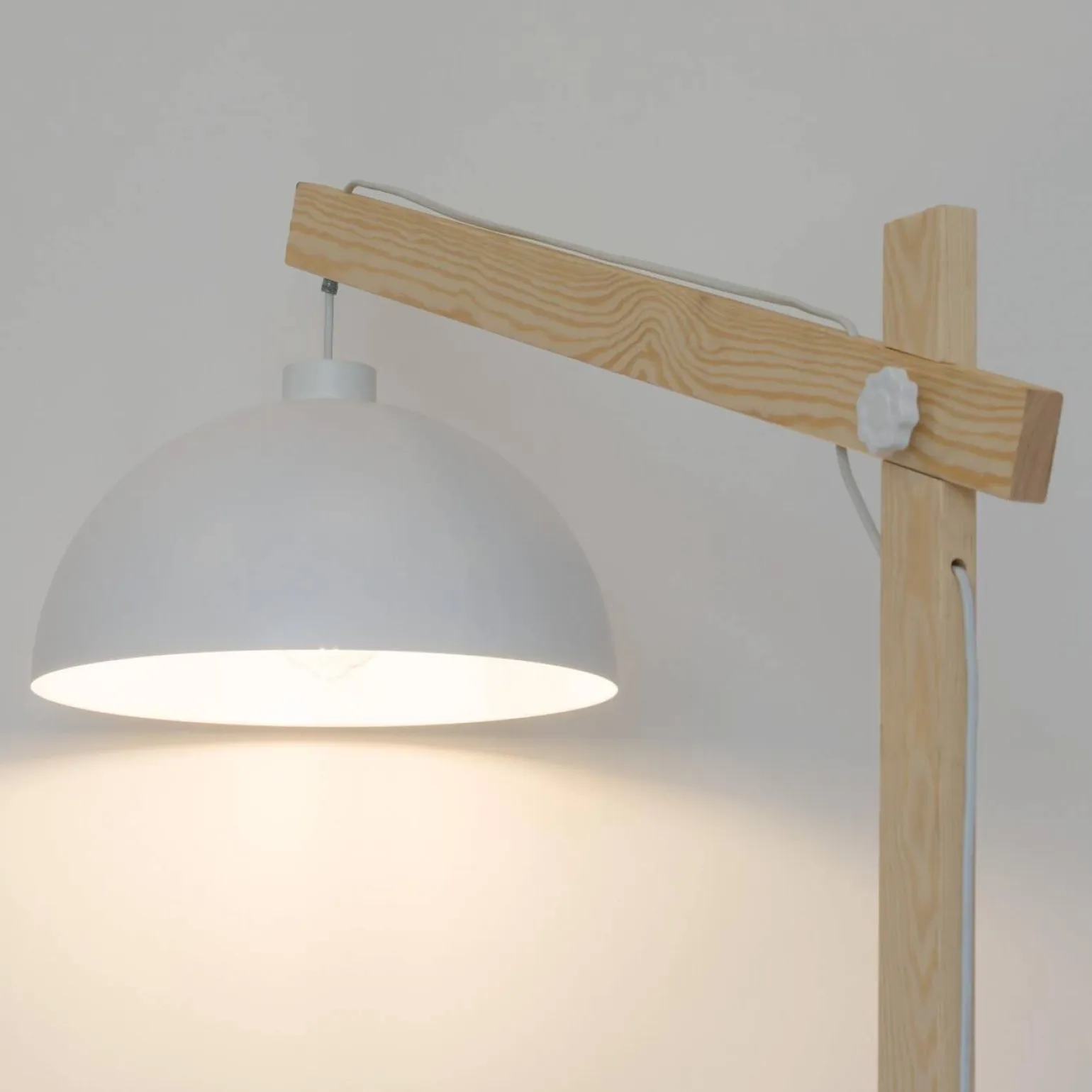 Lampa podłogowa OSLO biała (5592) - TK Lighting