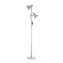 Lampa podłogowa POLLY PT2 kol. srebrny mat (61122) Ideal Lux