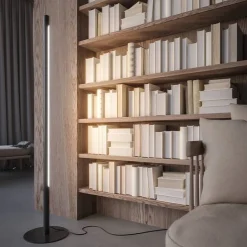 Lampa podłogowa THIN TUBE LED SZARA (26551-L930-D9-00-84) - Aqform