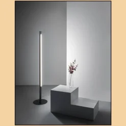 Lampa podłogowa THIN TUBE LED TAUPE (26551-L927-D9-00-82) - Aqform