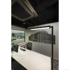 Lampa podłogowa WORKLIGHT PRO 100 W czarna (1007462) - SLV