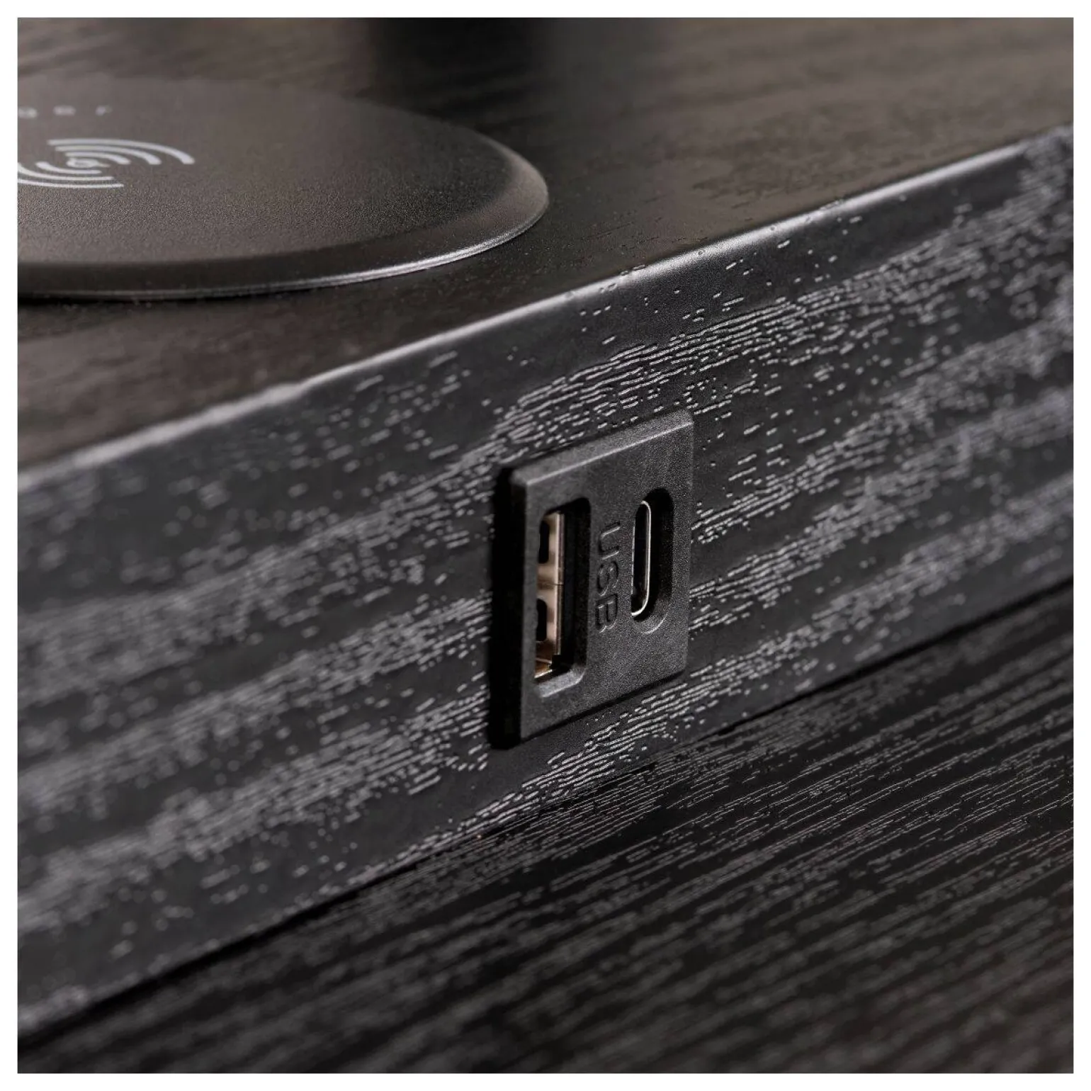 Lampa podłogowa z ładowarką indukcyjną MENNO (44799/81/30) - Lucide