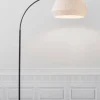 Lampa podłogowa z bawełnianym abażurem DICTE Nordlux E27 60W Tekstylia Beżowy