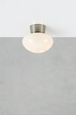 Lampa przysufitowa MALAGA Ceiling 1L White/Satin Nickel (109025) Markslojd