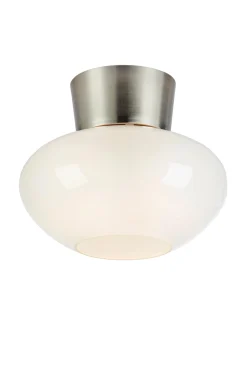 Lampa przysufitowa MALAGA Ceiling 1L White/Satin Nickel (109025) Markslojd