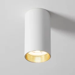 Lampa przysufitowa w kształcie tuby AMIS WHITE DOWNLIGHT (10719) - TK Lighting