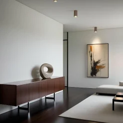 Lampa przysufitowa w kształcie tuby TUNE BROWN S 1XGU10 (11027) - TK Lighting