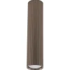 Lampa przysufitowa w kształcie tuby TUNE BROWN L 1XGU10 (11029) - TK Lighting