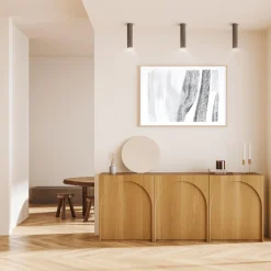 Lampa przysufitowa w kształcie tuby TUNE BROWN L 1XGU10 (11029) - TK Lighting