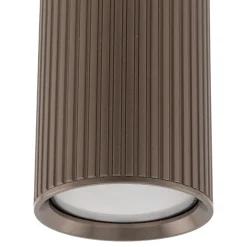 Lampa przysufitowa w kształcie tuby TUNE BROWN L 1XGU10 (11029) - TK Lighting