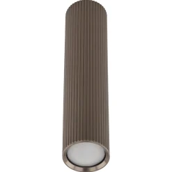 Lampa przysufitowa w kształcie tuby TUNE BROWN L 1XGU10 (11029) - TK Lighting