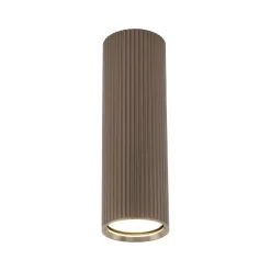 Lampa przysufitowa w kształcie tuby TUNE BROWN M 1XGU10 (11028) - TK Lighting