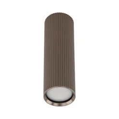 Lampa przysufitowa w kształcie tuby TUNE BROWN M 1XGU10 (11028) - TK Lighting