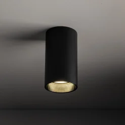 Lampa przysufitowa w kształcie tuby AMIS BLACK DOWNLIGHT (10718) - TK Lighting