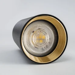 Lampa przysufitowa w kształcie tuby AMIS BLACK DOWNLIGHT (10718) - TK Lighting