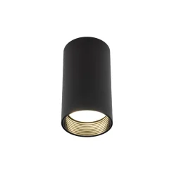 Lampa przysufitowa w kształcie tuby AMIS BLACK DOWNLIGHT (10718) - TK Lighting