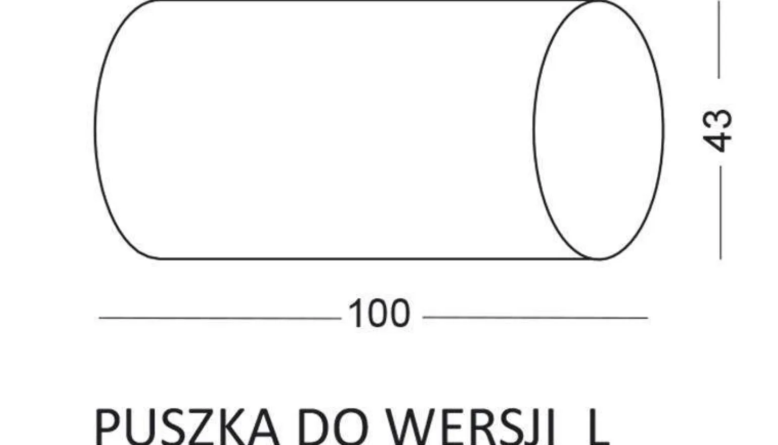 Lampa Schodowa LESEL 009A L (1009A1202) - Elkim Lighting