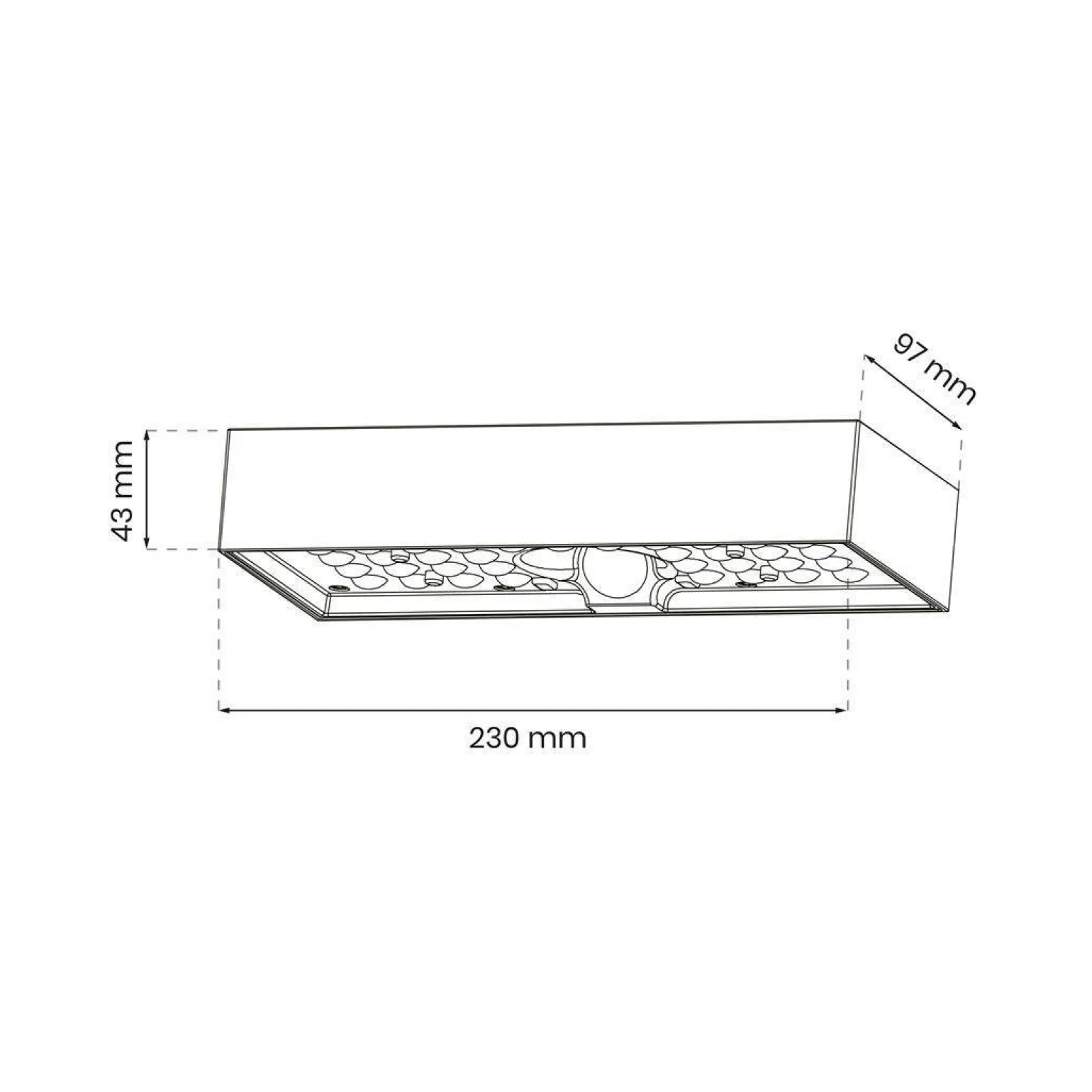 Lampa Solarna Brick 6W 800lm 4000K (EKO9181) - Eko-Light