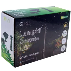 Lampa Solarna girlanda Pod Parasol Ogrodowy (EKO0443) - Eko-Light