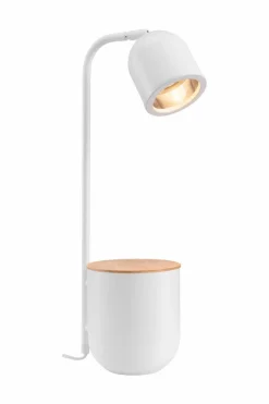 Lampa stojąca BOTANICA kolor Biały (41100101) - KASPA
