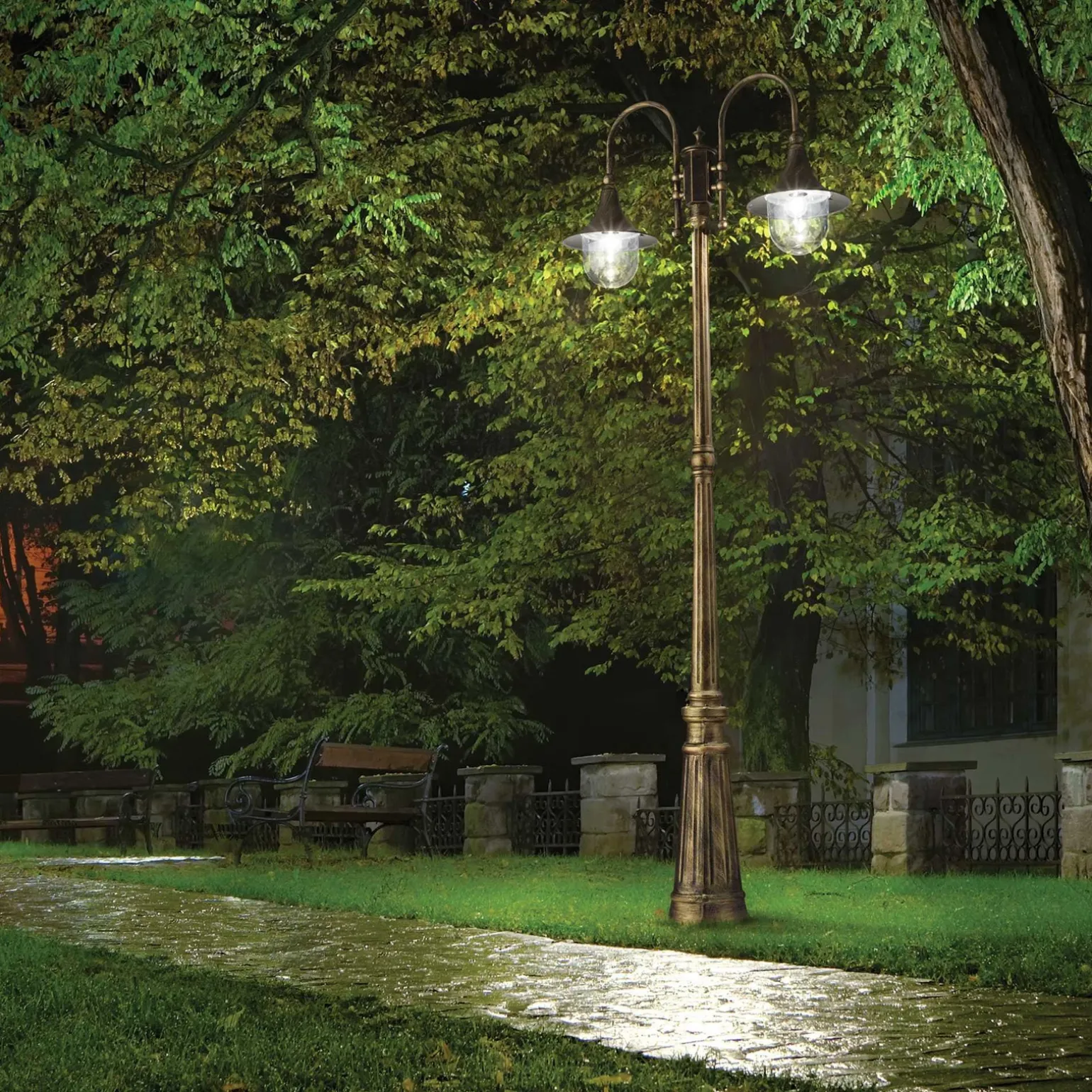 Lampa Stojąca CIMA Brązowy (CIMA_PT2_COFFEE) - Ideal Lux