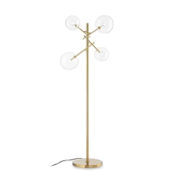 Lampa Stojąca EQUINOXE Mosiądz (EQUINOXE_PT4_OTTONE) - Ideal Lux