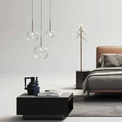 Lampa Stojąca EQUINOXE Mosiądz (EQUINOXE_PT4_OTTONE) - Ideal Lux