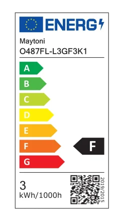 Lampa stojąca Flare (O487FL-L3GF3K1) - Maytoni