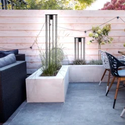 Lampa stojąca ogrodowa Hagi - Antracyt (300 mm) (9905) - Shilo Garden