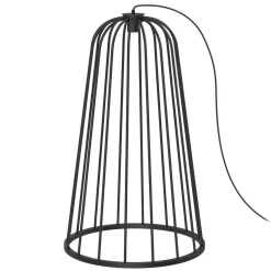 Lampa stojąca ogrodowa no. moon A - Czarna (1000 mm) (9418) - Shilo