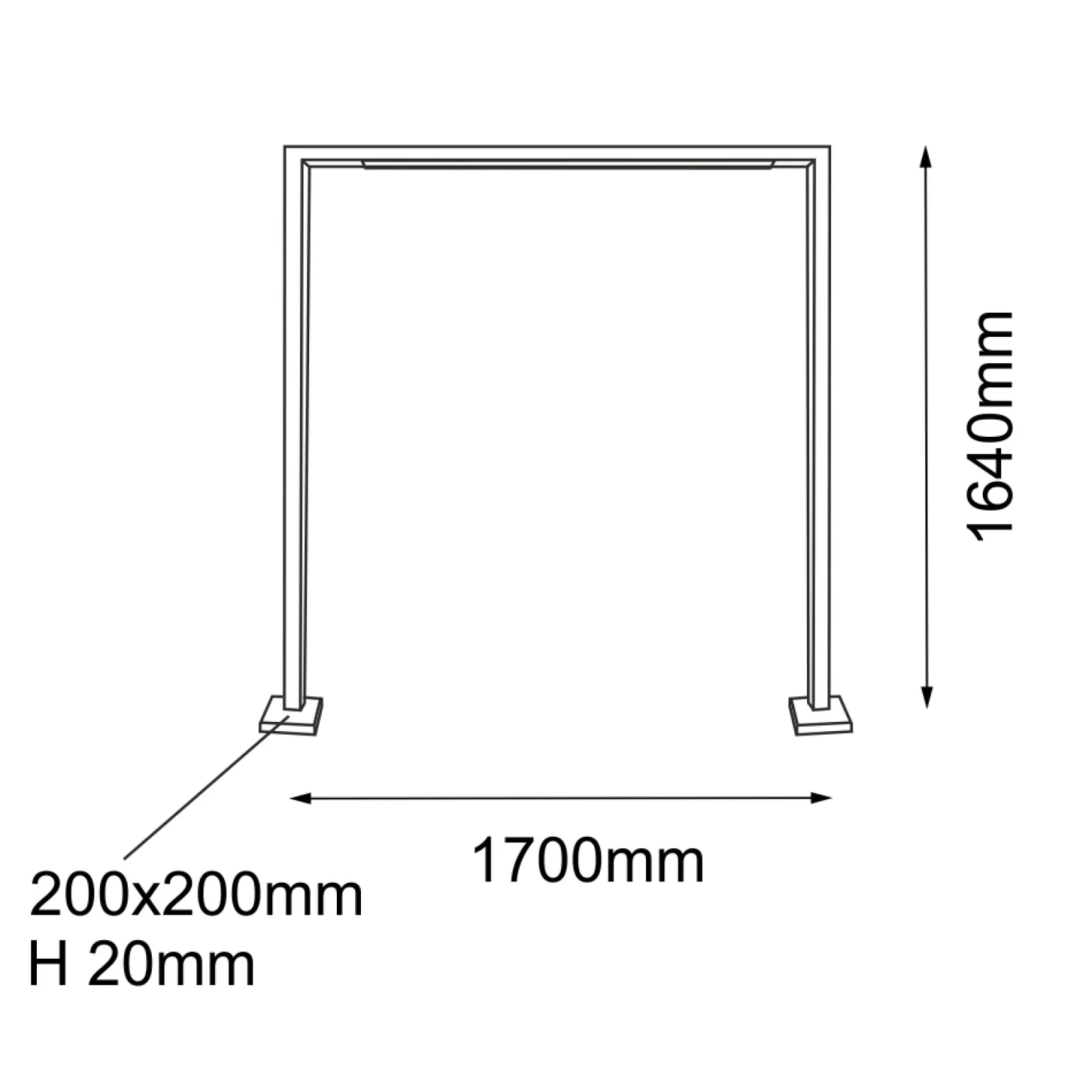 Lampa stojąca ogrodowa Taketa - Antracyt (1640 mm) (9934) - Shilo Garden