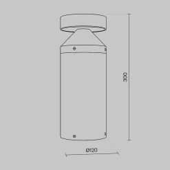 Lampa stojąca Olten (O591FL-L12GF3K) - Maytoni
