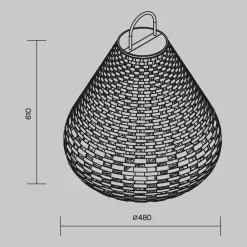 Lampa stojąca Plet (OSL599FL-L5B3K1) - Maytoni