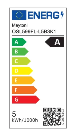 Lampa stojąca Plet (OSL599FL-L5B3K1) - Maytoni