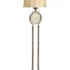 Lampa stojąca, podłogowa MARCELLA kol. BRĄZOWO-BEŻOWY (FE/MARCELLA/FL) - Feiss- Elstead Lighting