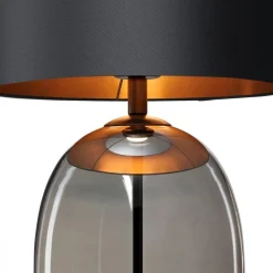 Lampa stojąca SALVADOR BLACK kolor Czarny (41126102) - KASPA