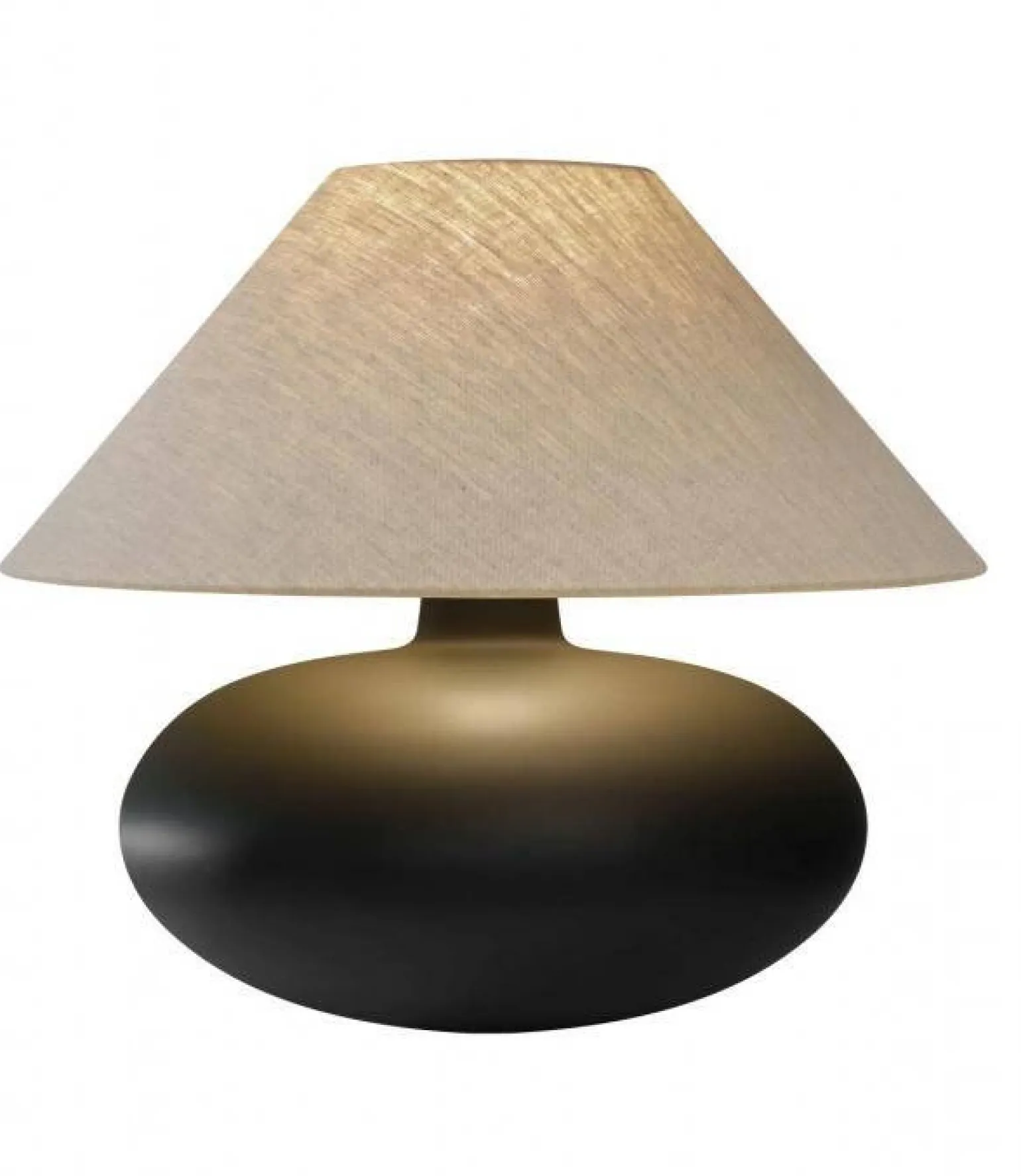 Lampa stojąca SAWA NATUR kolor Grafitowy (41130107) - KASPA