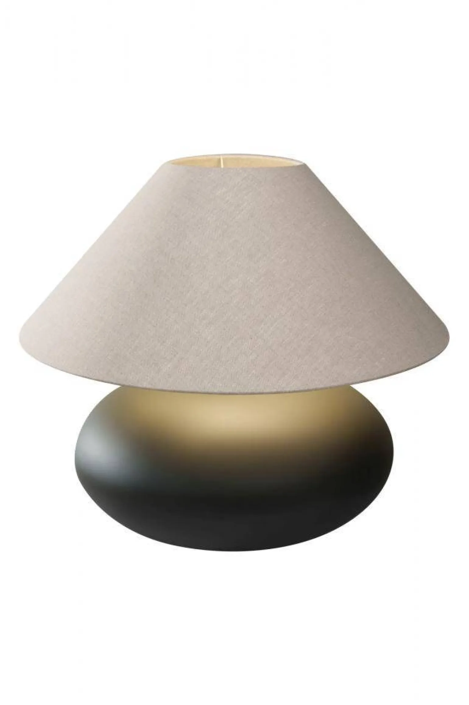 Lampa stojąca SAWA NATUR kolor Grafitowy (41130107) - KASPA