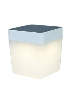 Lampa Stojąca Zew. TABLE CUBE - SOLAR Kol. Biały 3000K (6908001331) - Lutec