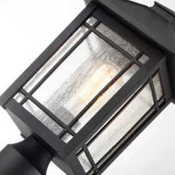 Lampa stojąca zewnętrzna Cedar Point (QZ-CEDAR-POINT3-M-BK) - Elstead Lighting