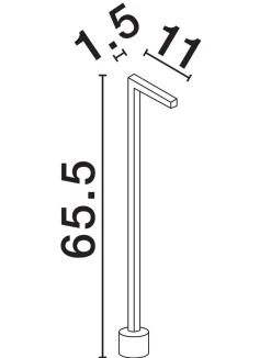 Lampa stojąca zewnętrzna CHIMBOTE (LE73757) - Luces Exclusivas