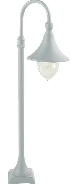 Lampa stojąca zewnętrzna FIRENZE 805 WHITE E27 LED 9W Norlys