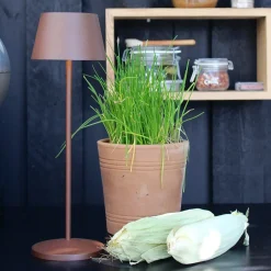 Lampa Stojąca zewnętrzna GILBERTO TABLE IP54 rdzawa (AZ5336) - AZzardo