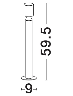 Lampa stojąca zewnętrzna HUANCAYO (LE73759) - Luces Exclusivas