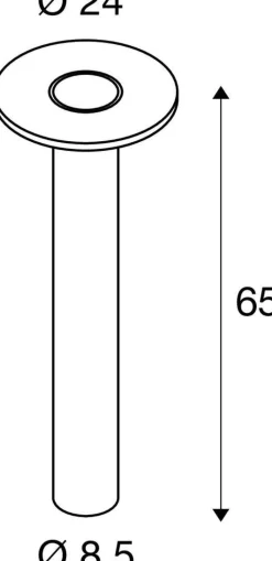 Lampa stojąca zewnętrzna I-RING (1007237) - SLV