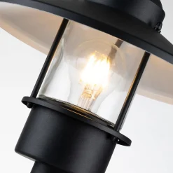 Lampa stojąca zewnętrzna Klampenborg (KLAMPENBORG-PED-BK) - Elstead Lighting